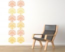 Damask Wall Pattern Decal Modern Vinyl Art Stickers